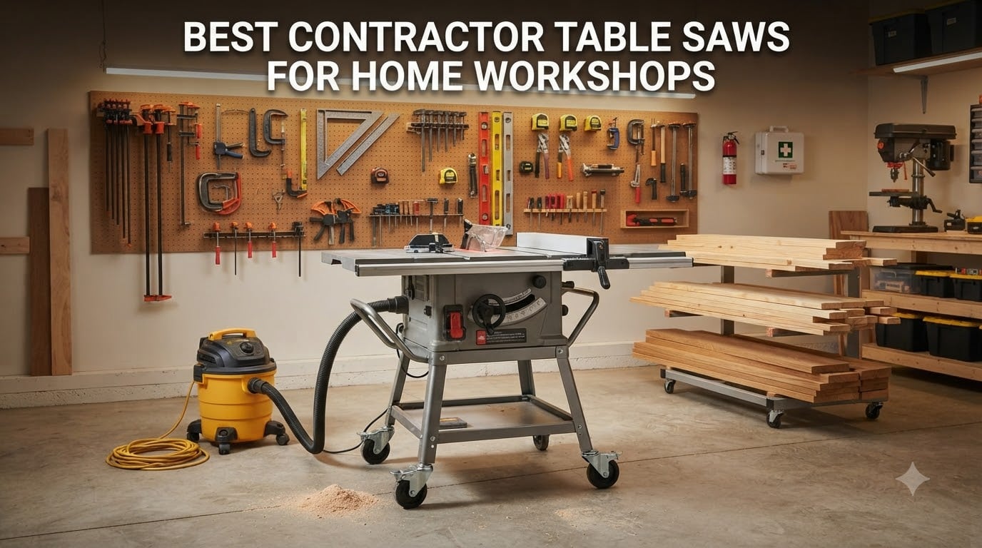 best contractor table saws for home workshops