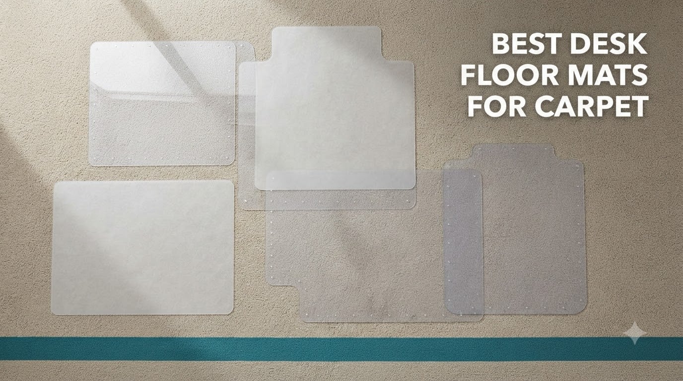 best desk floor mats for carpet