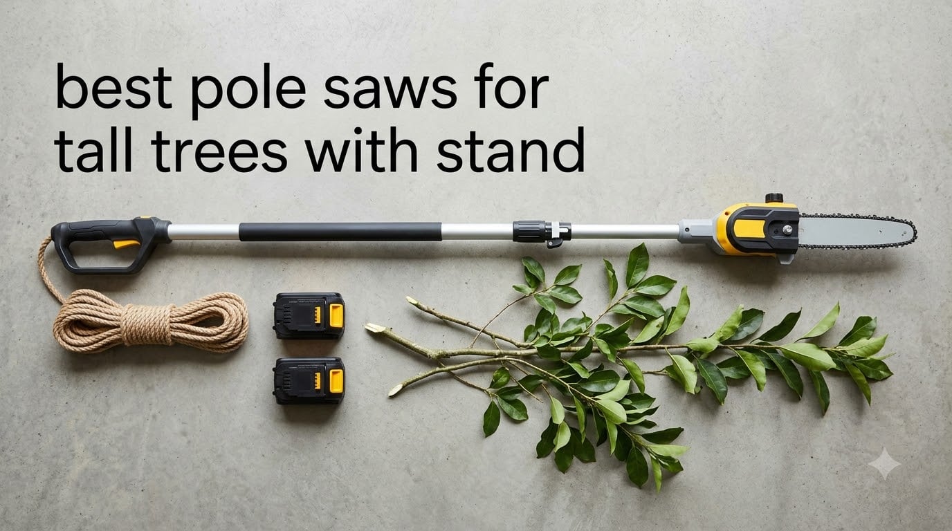 best pole saws for tall trees with stand