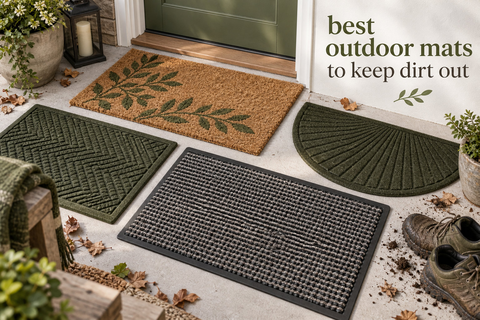 best outdoor mats to keep dirt out