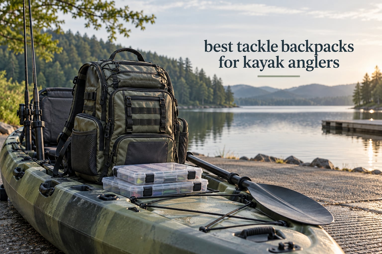 best tackle backpacks for kayak anglers