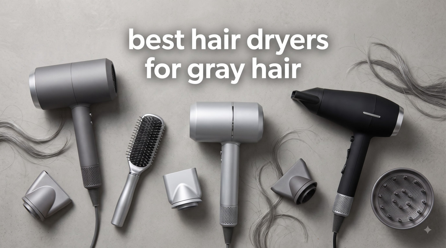 best hair dryers for gray hair