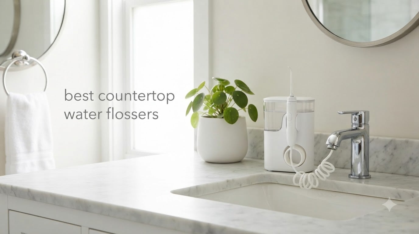 best countertop water flossers