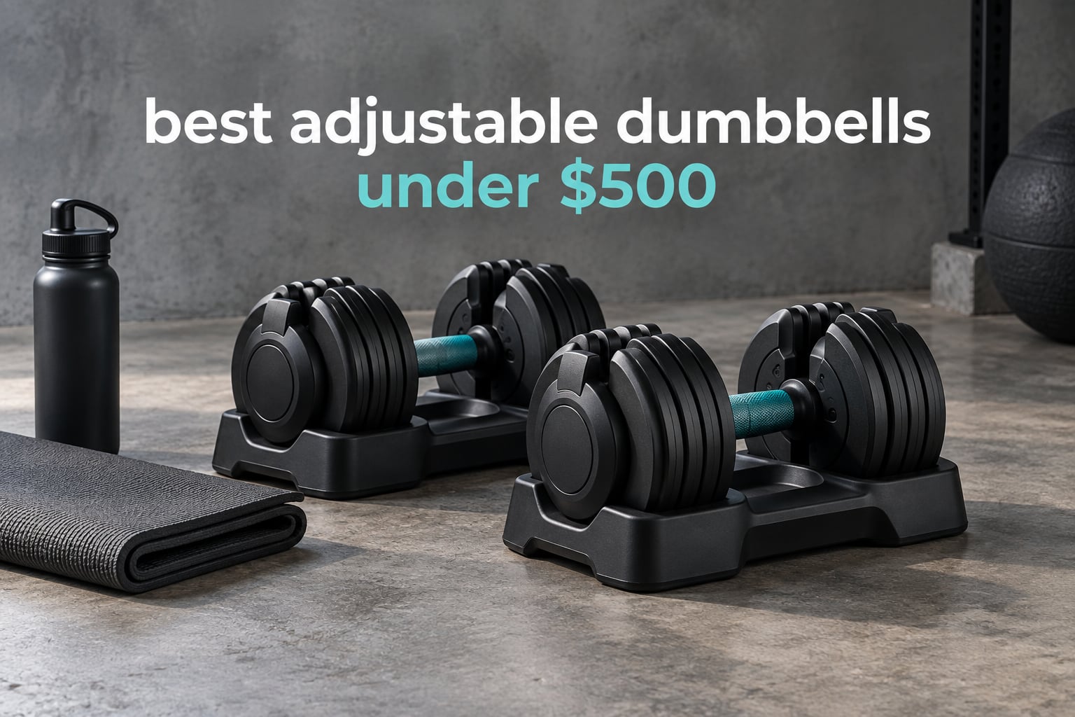 best adjustable dumbbells under $500