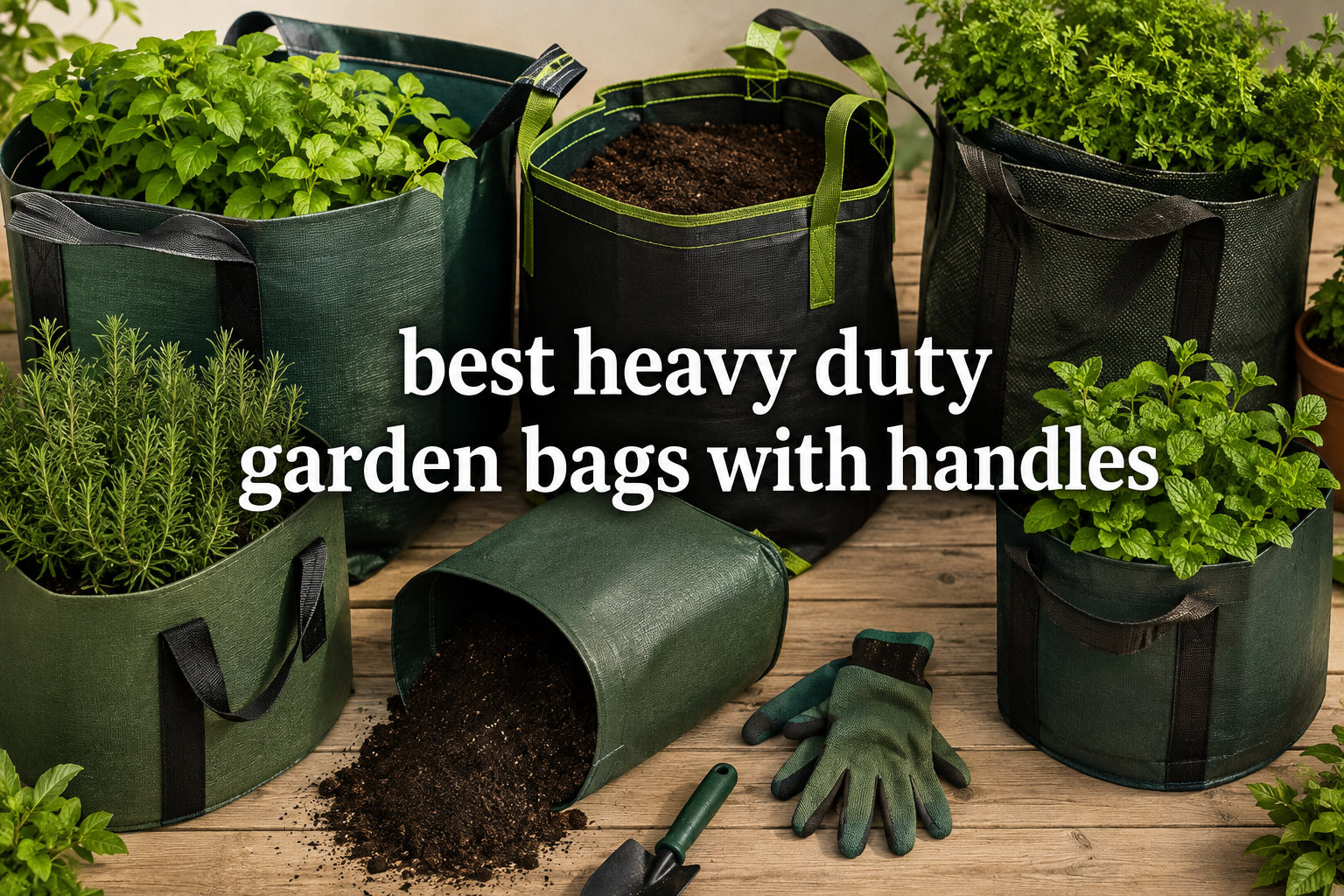 best heavy duty garden bags with handles