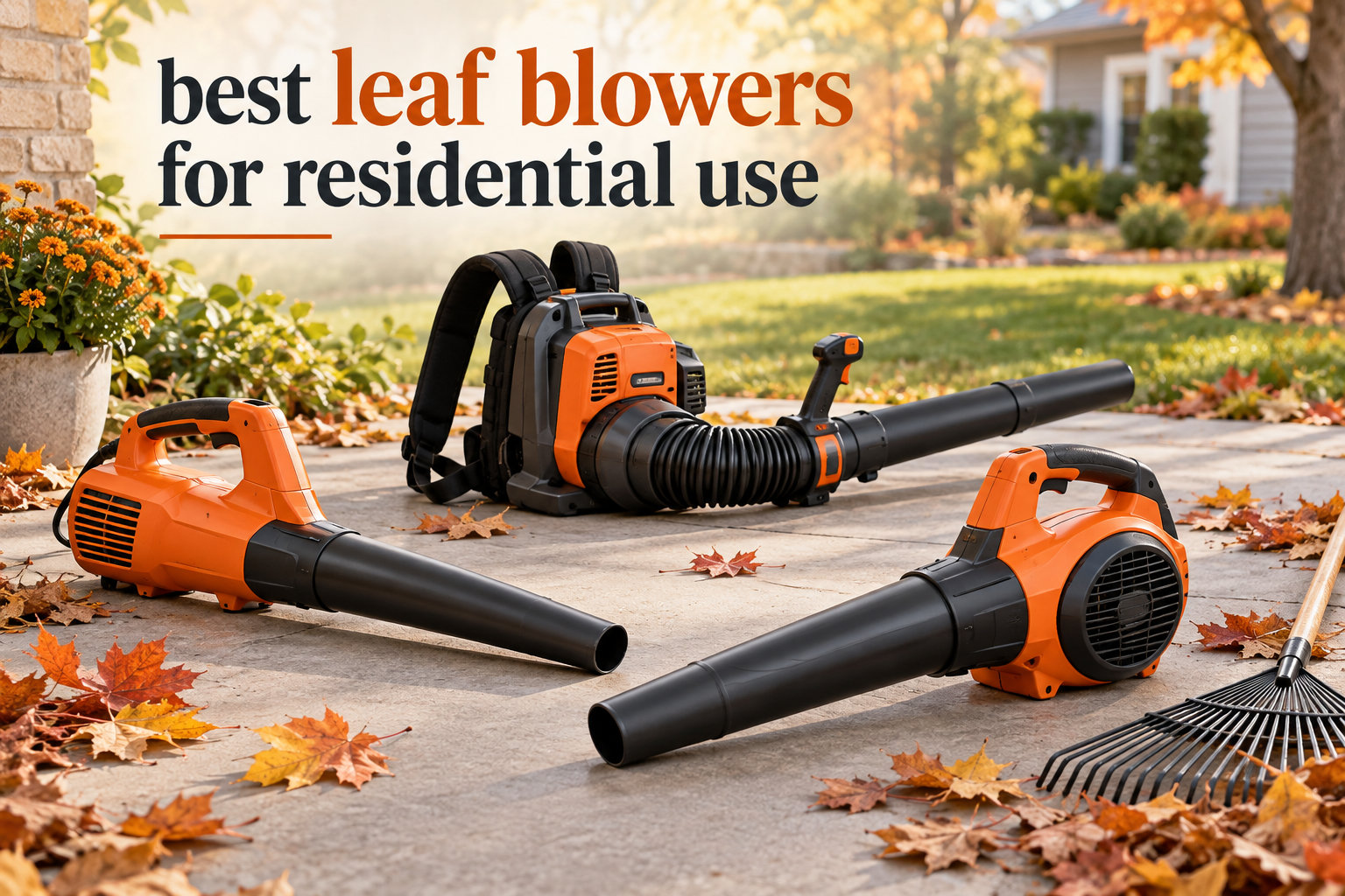 best leaf blowers for residential use