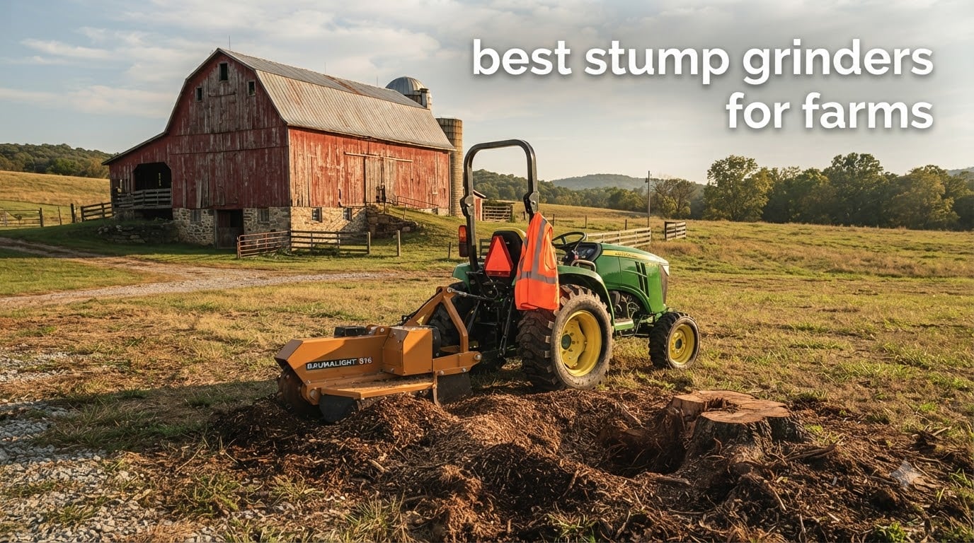 best stump grinders for farms