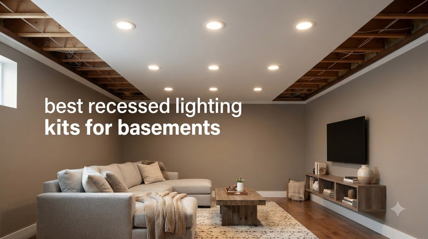 best recessed lighting kits for basements