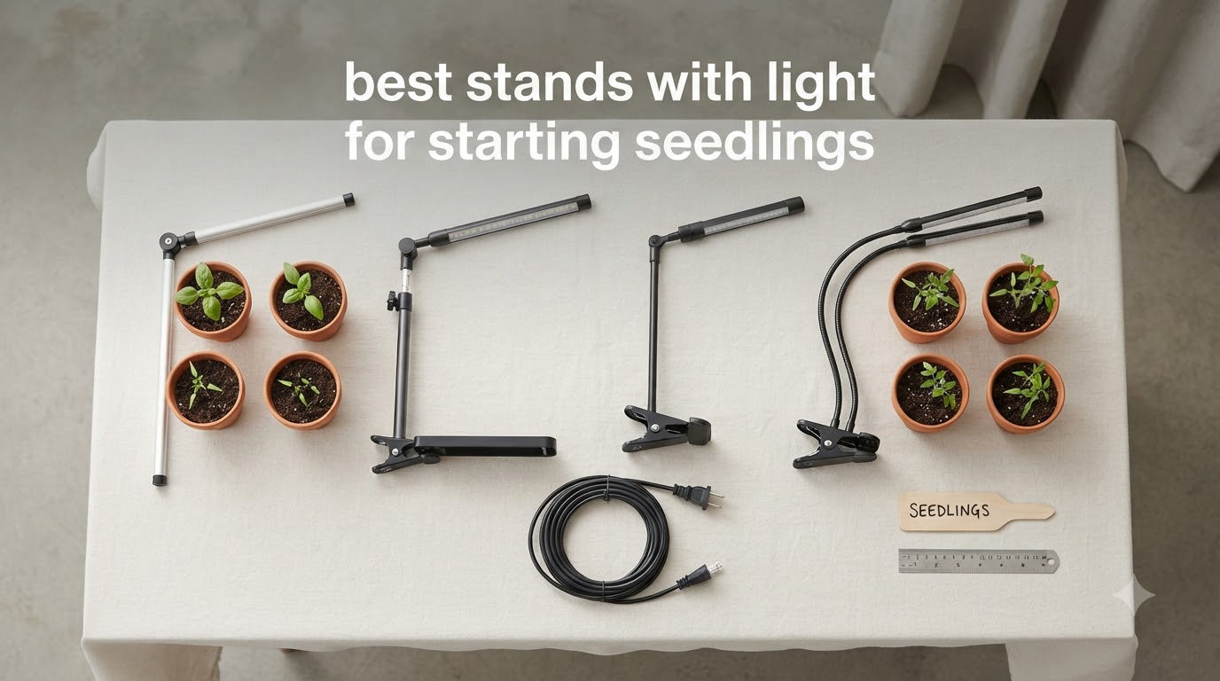 best stands with light for starting seedlings