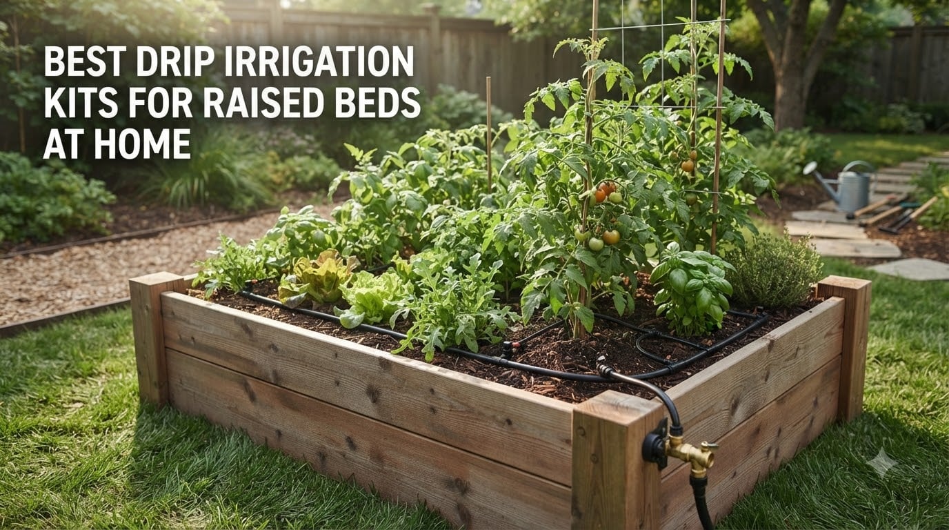 best drip irrigation kits for raised beds at home