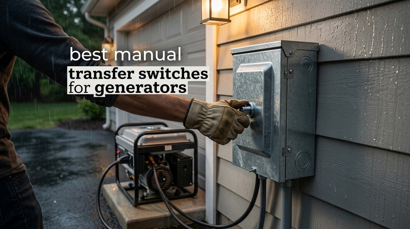 best manual transfer switches for generators