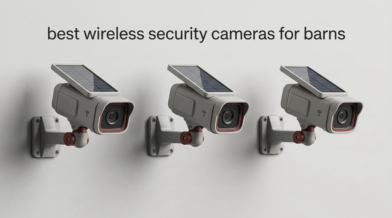 best wireless security cameras for barns