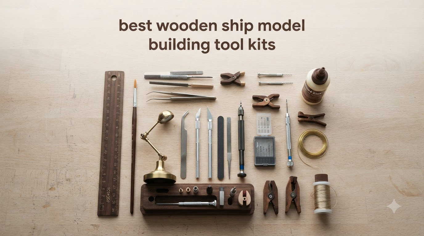 best wooden ship model building tool kits