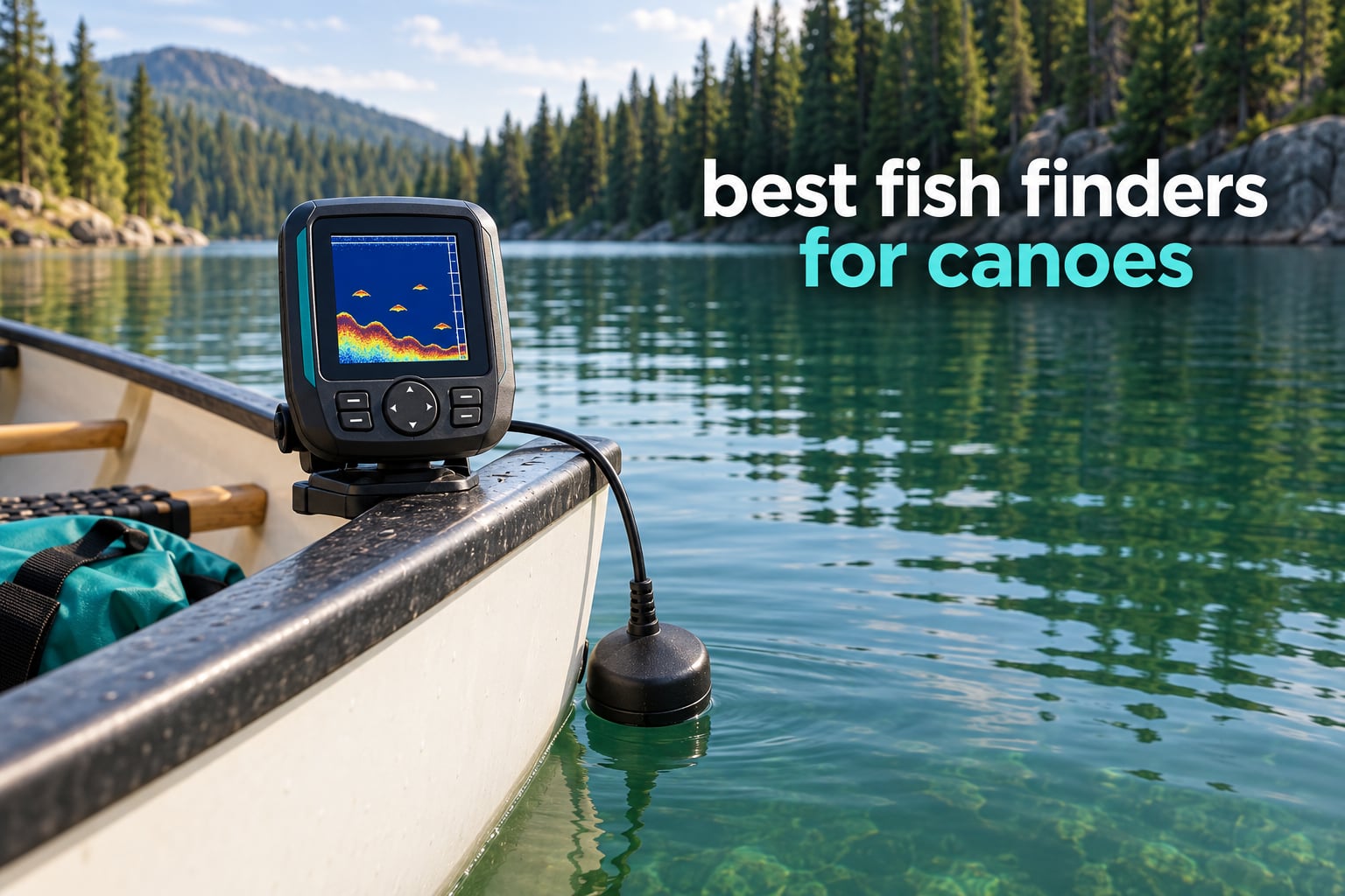 best fish finders for canoes
