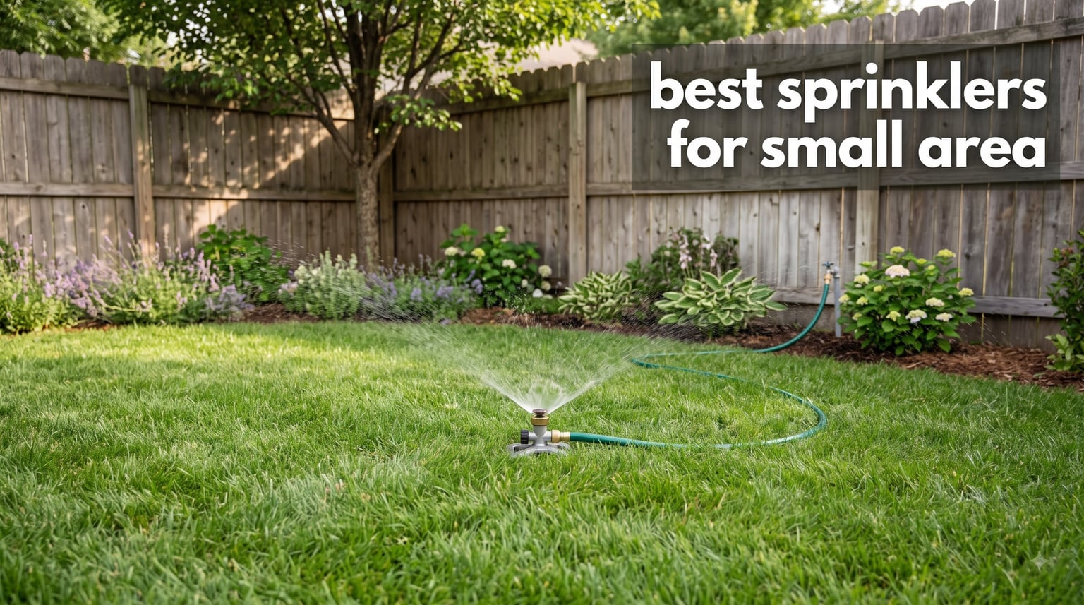 best sprinklers for small area