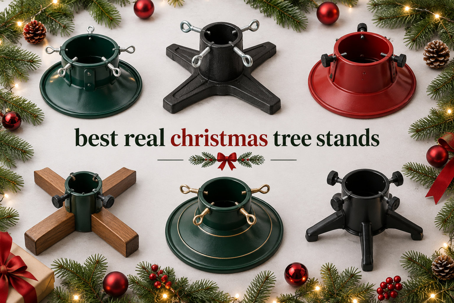 best real christmas tree stands