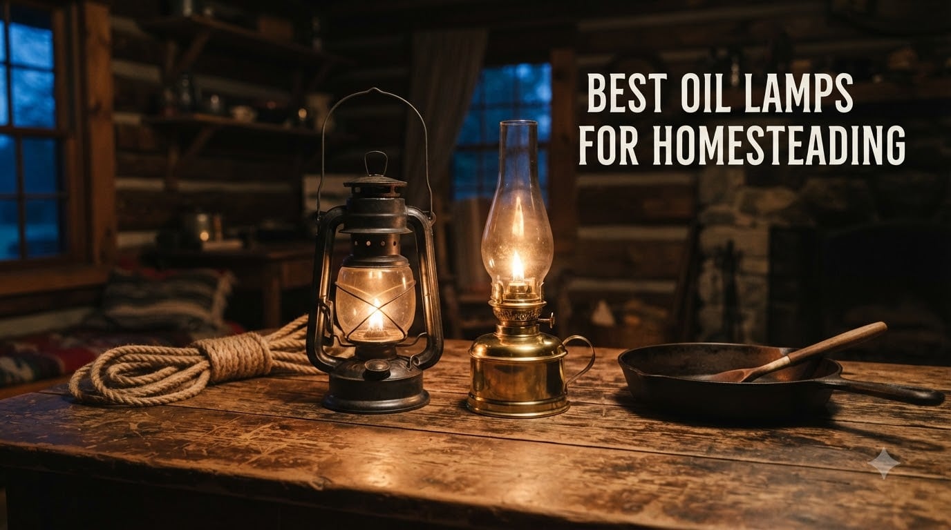 best oil lamps for homesteading