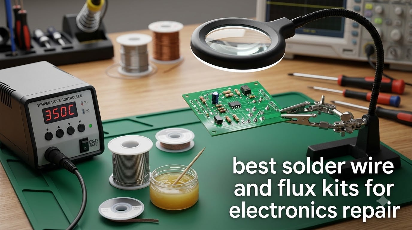 best solder wire and flux kits for electronics repair