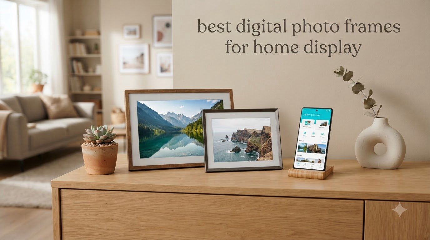 best digital photo frames for home display