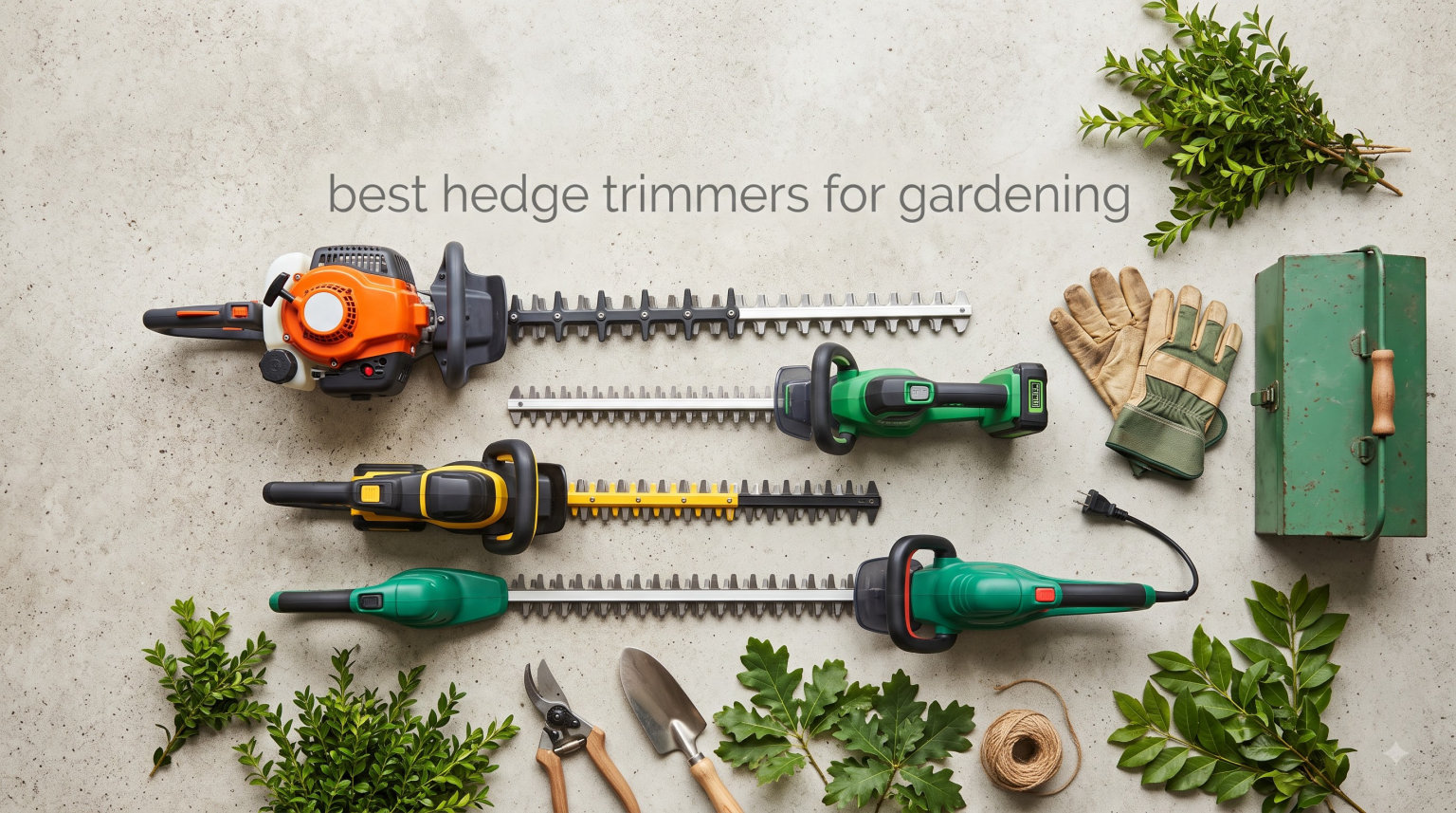best hedge trimmers for gardening