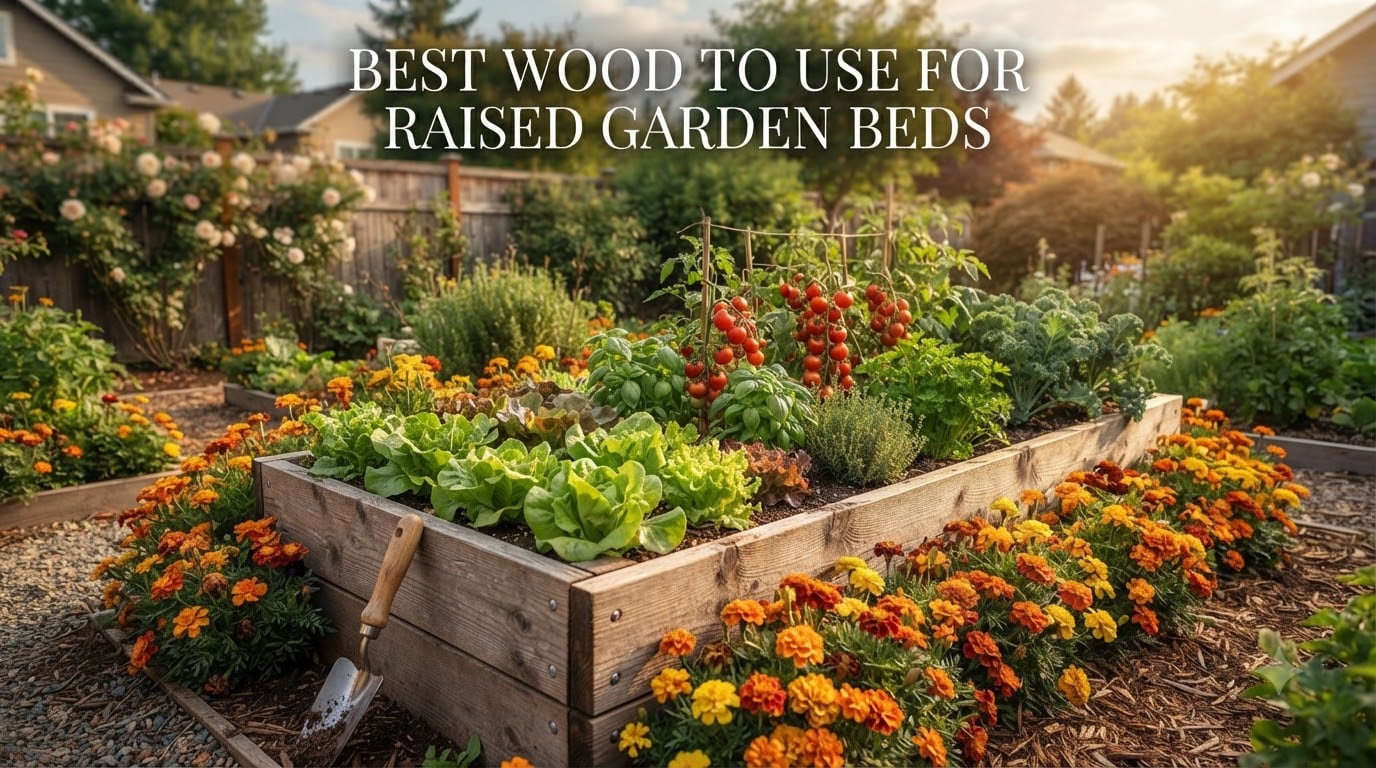best wood to use for raised garden beds