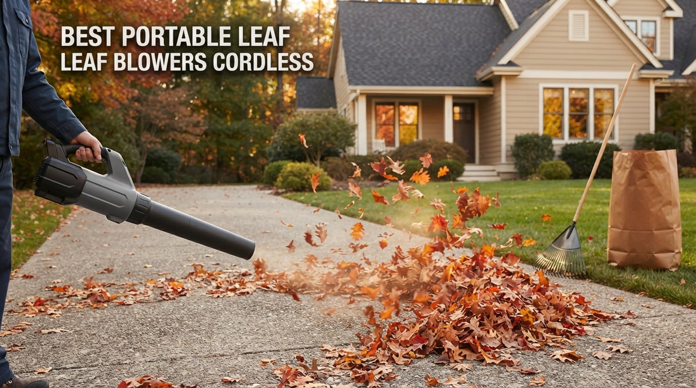 best portable leaf blowers cordless