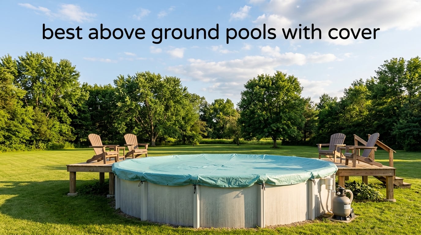 best above ground pools with cover