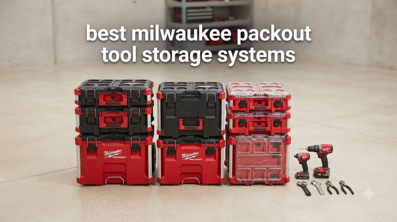 best milwaukee packout tool storage systems