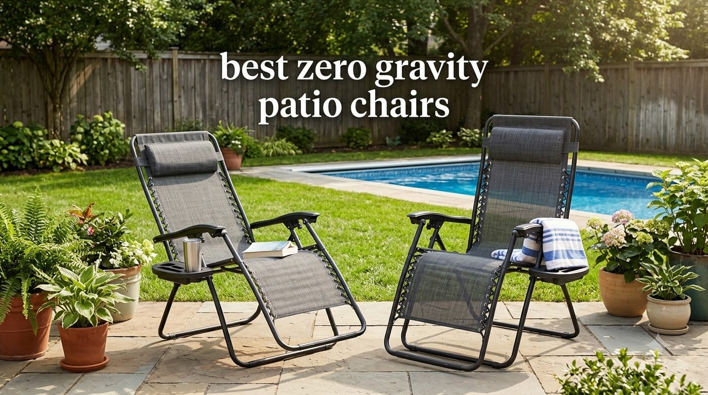 best zero gravity patio chairs