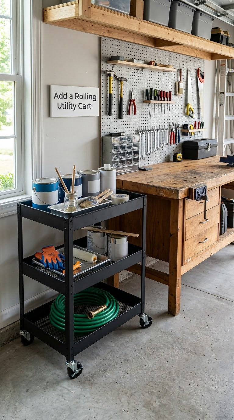 Add a Rolling Utility Cart