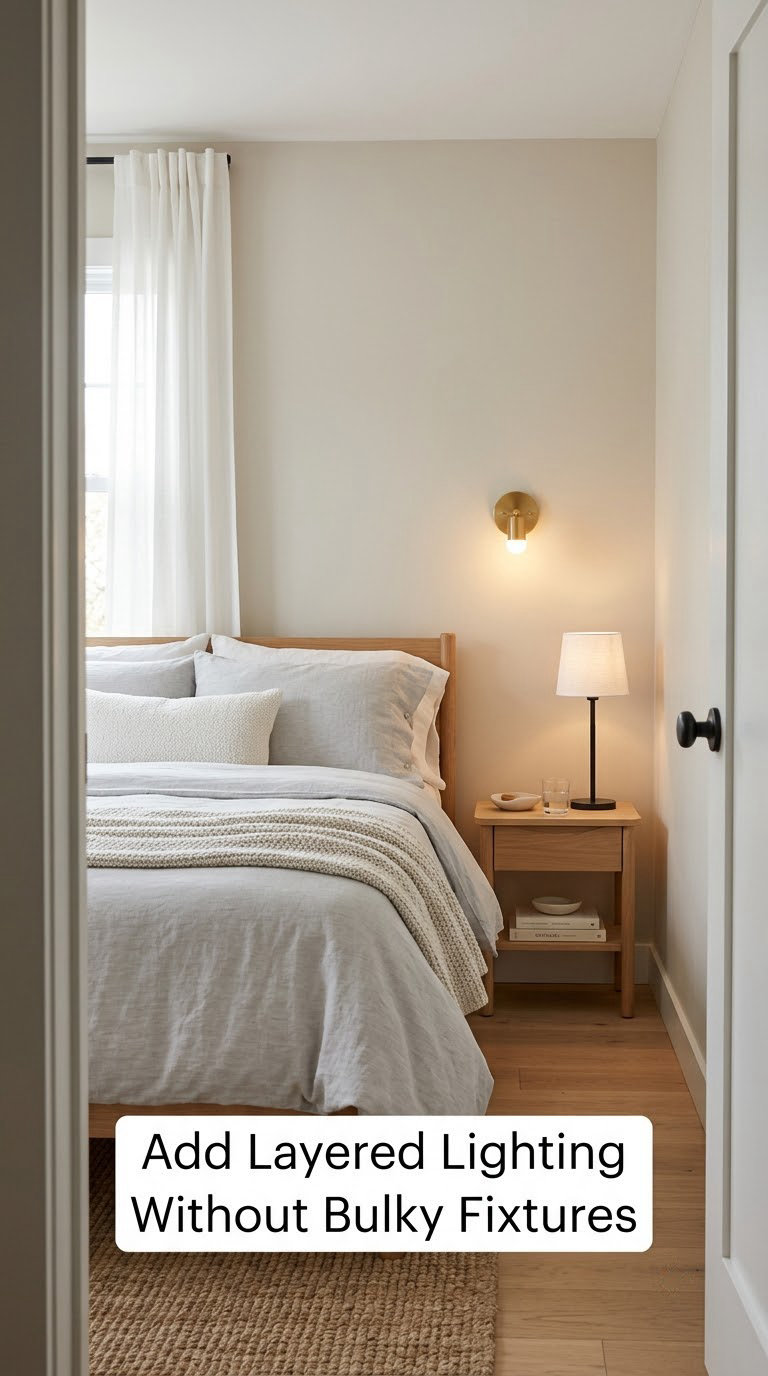 Add Layered Lighting Without Bulky Fixtures