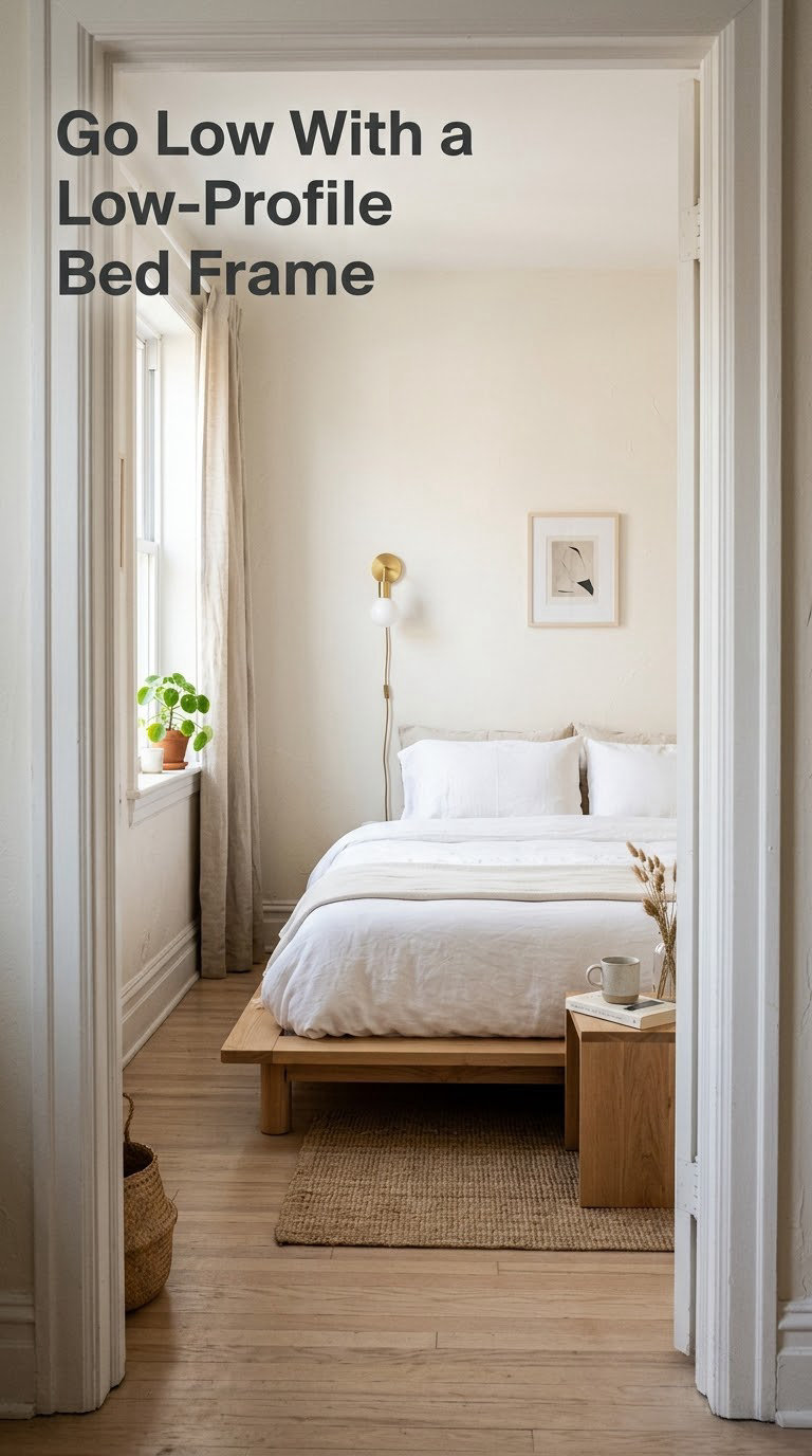 Go Low With a Low-Profile Bed Frame