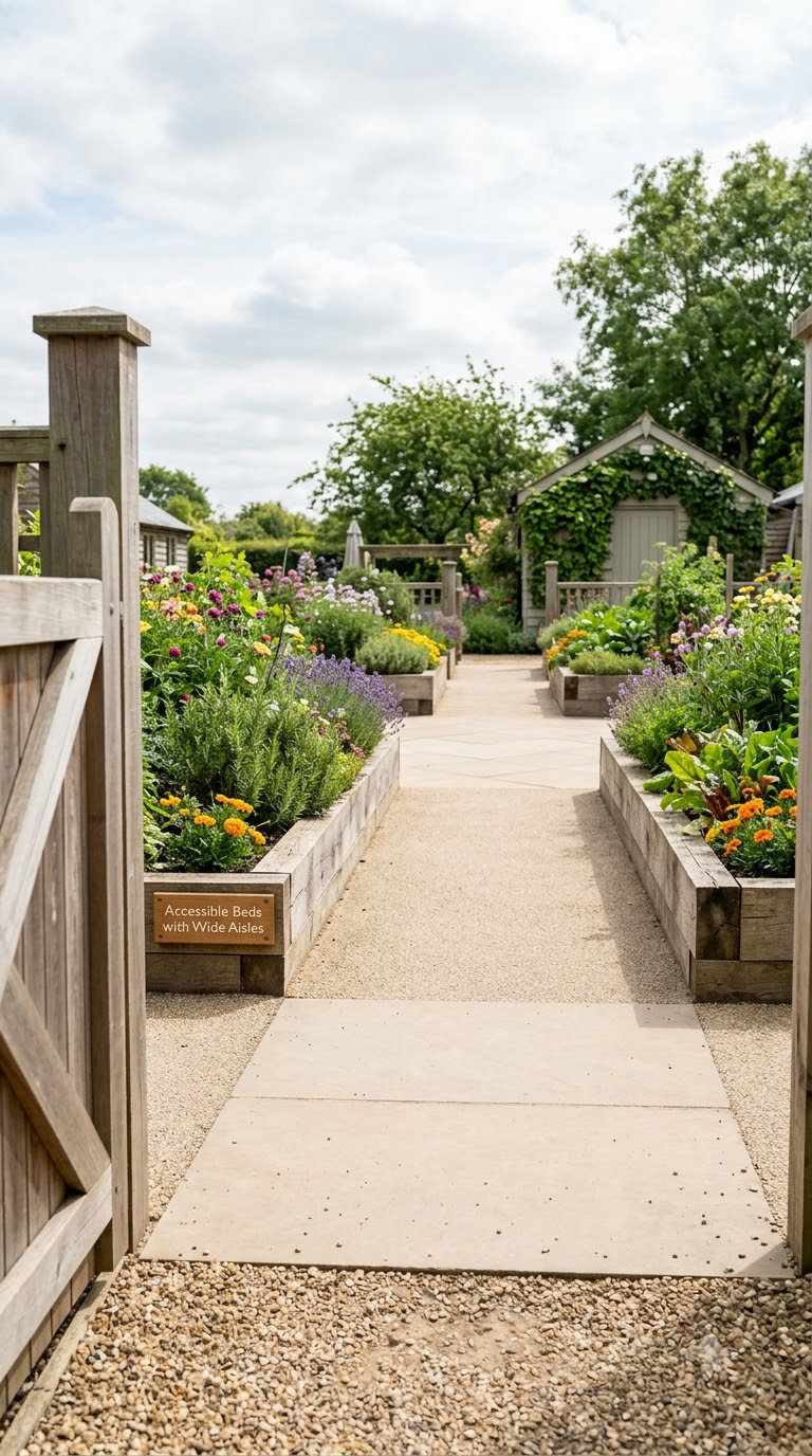 Accessible Beds with Wide Aisles