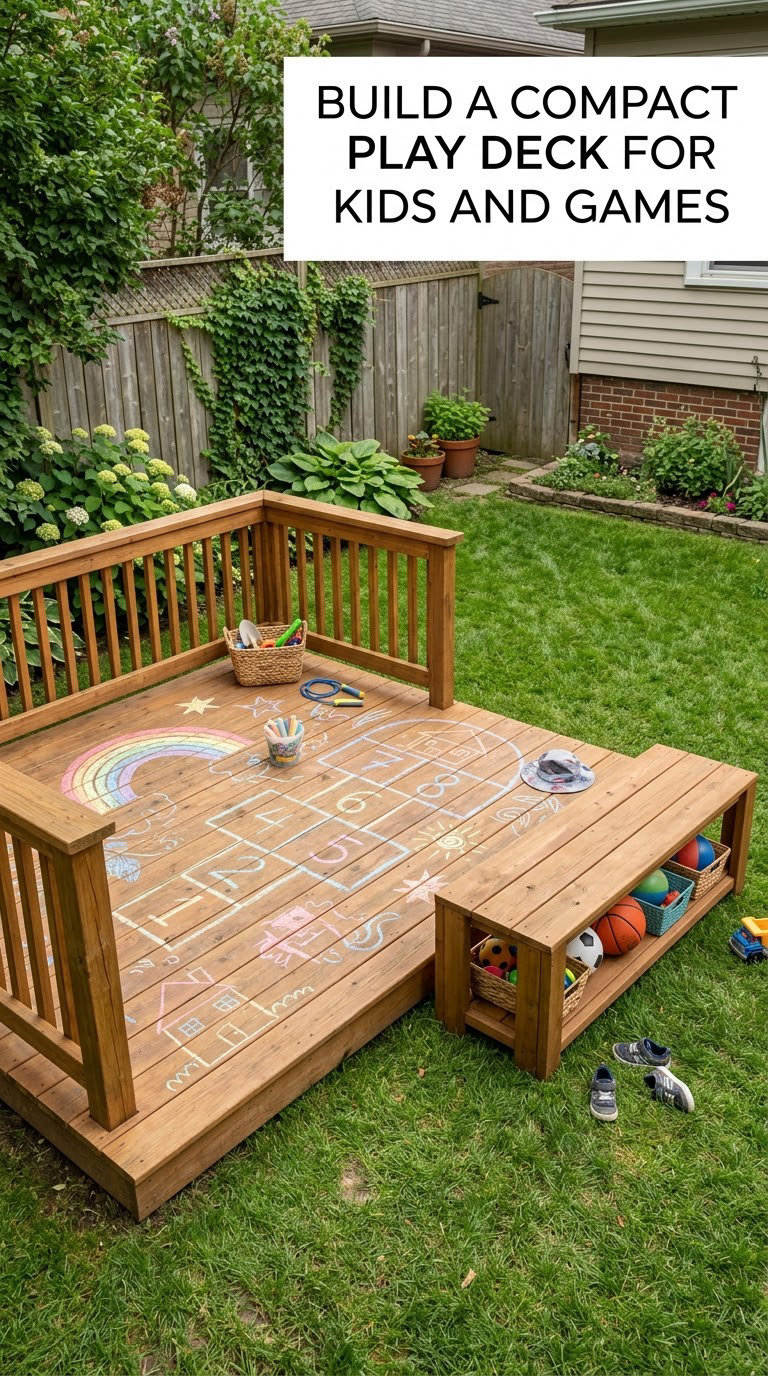 Build a Compact Play Deck for Kids and Games