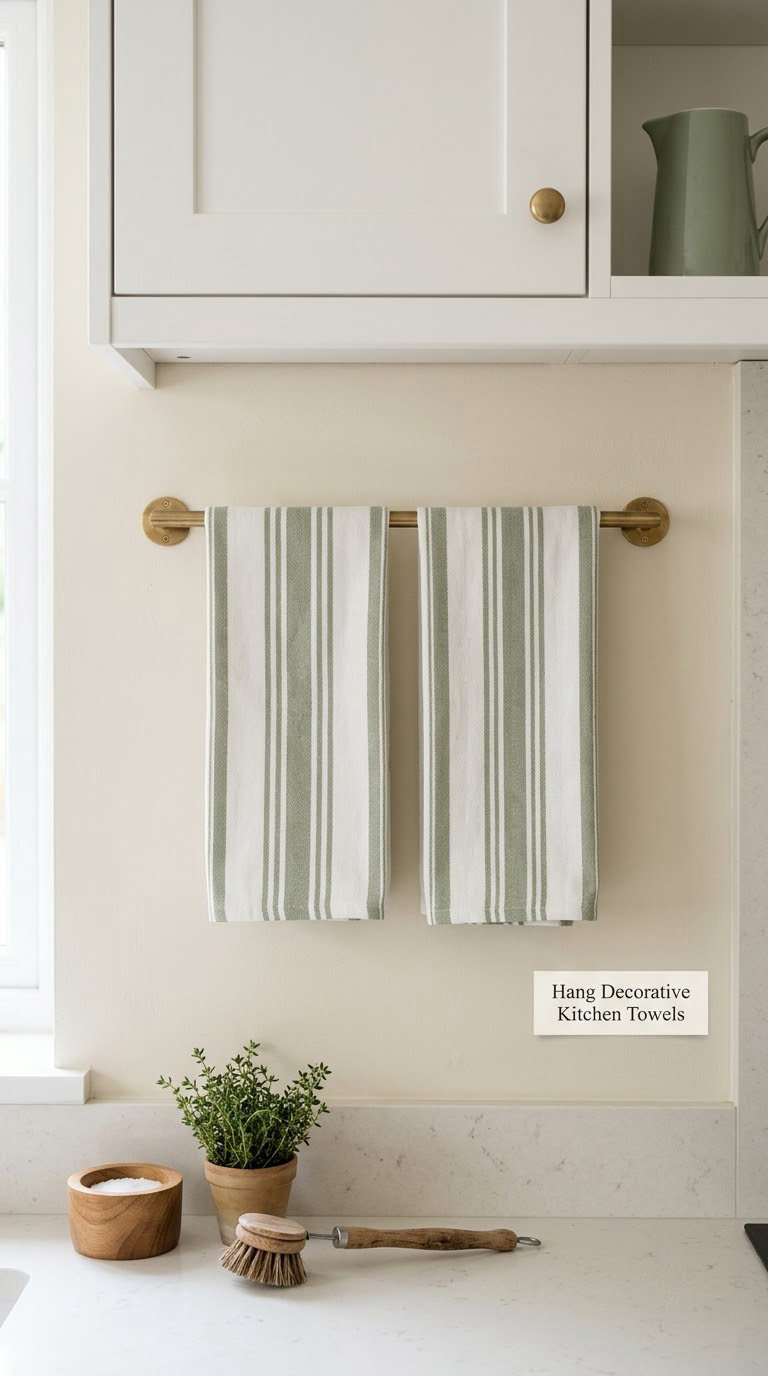 Hang Decorative Kitchen Towels