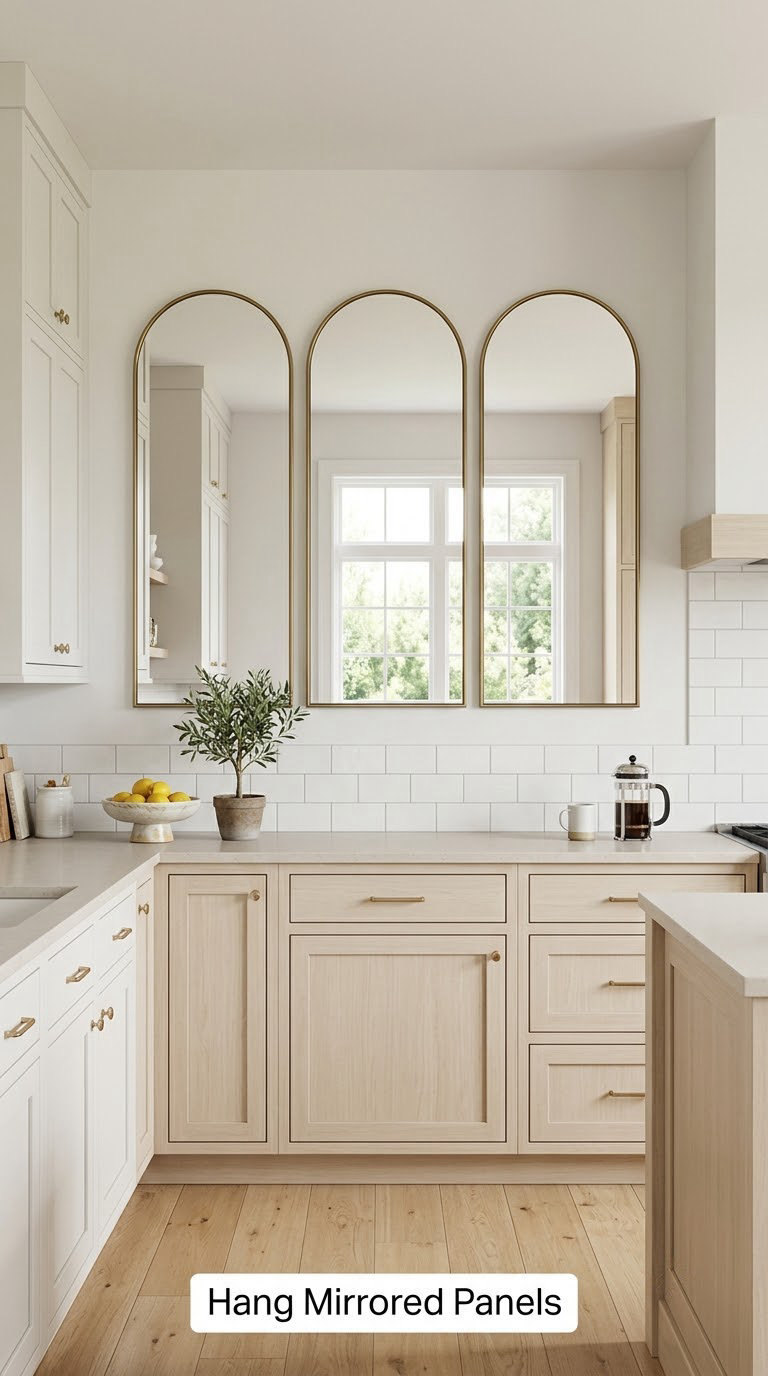 Hang Mirrored Panels
