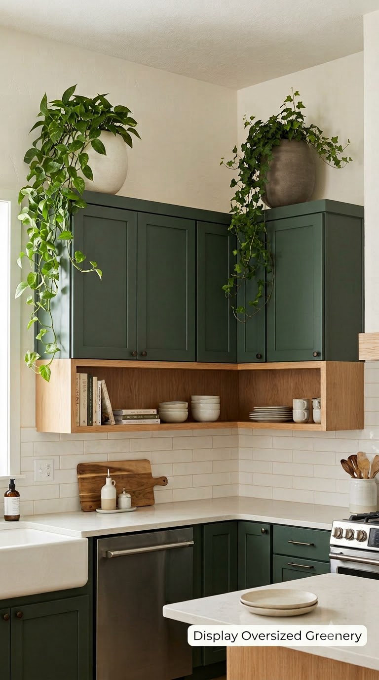 Display Oversized Greenery