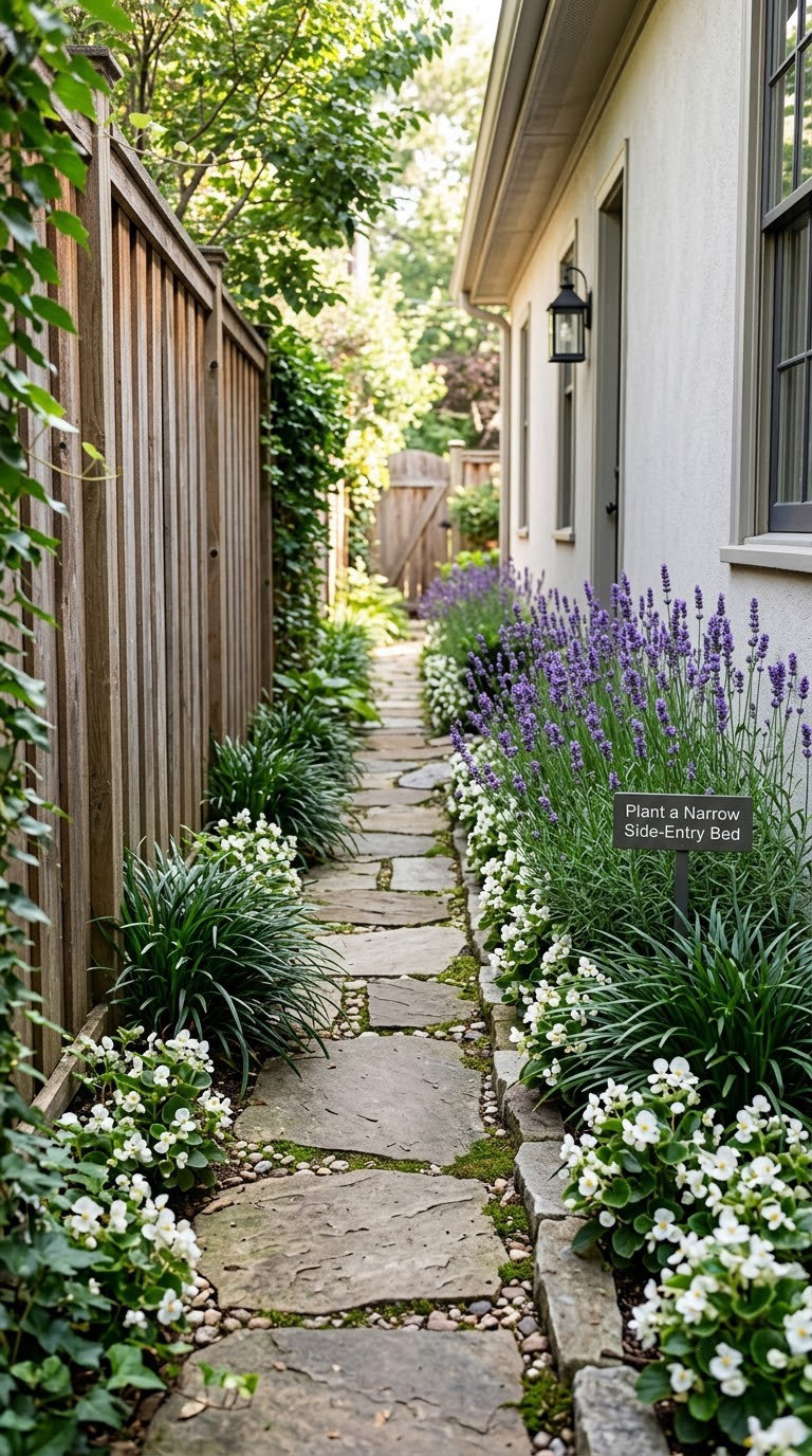 Plant a Narrow Side-Entry Bed