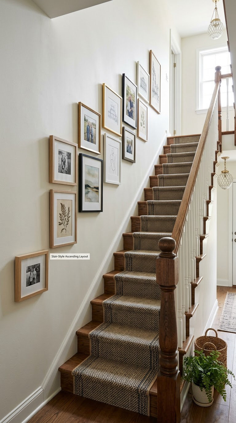 Stair-Style Ascending Layout