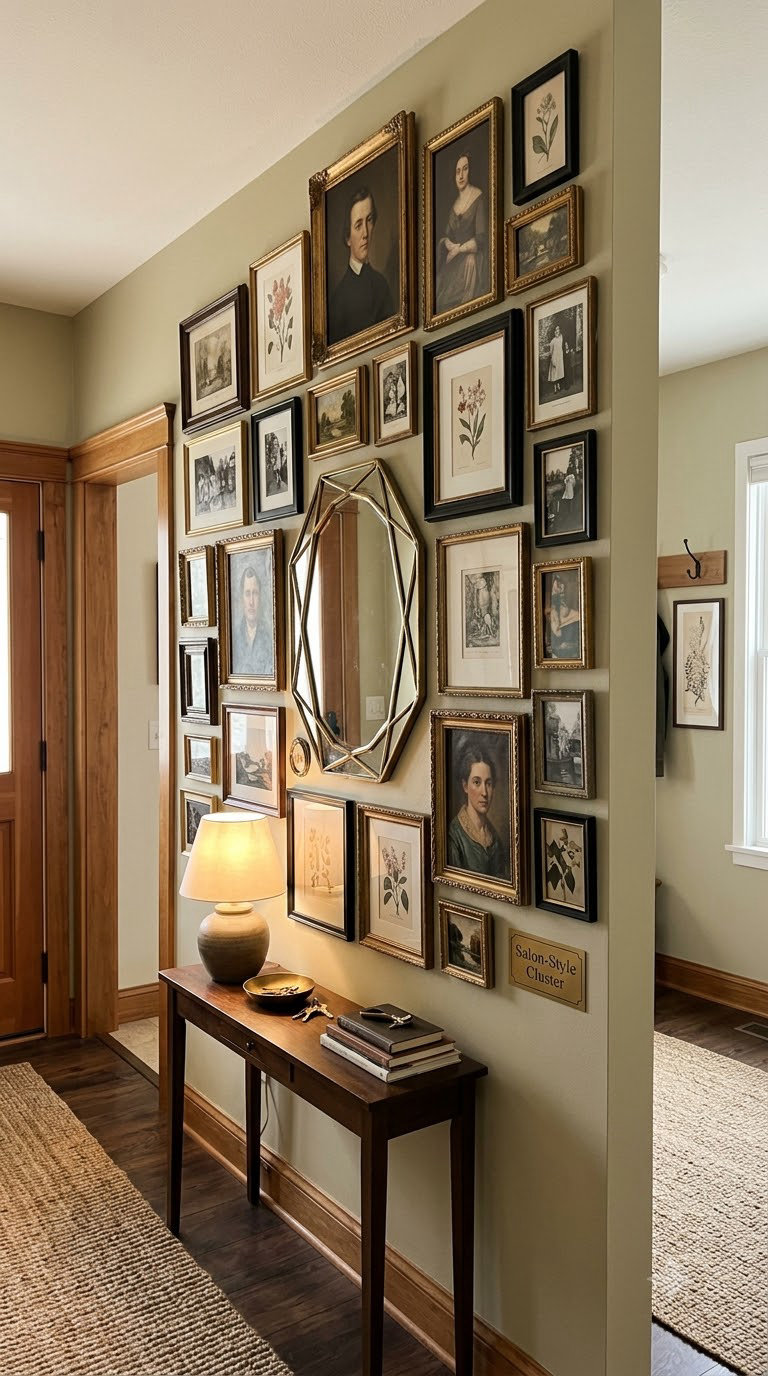 Salon-Style Cluster