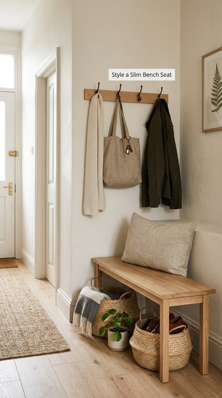 Style a Slim Bench Seat