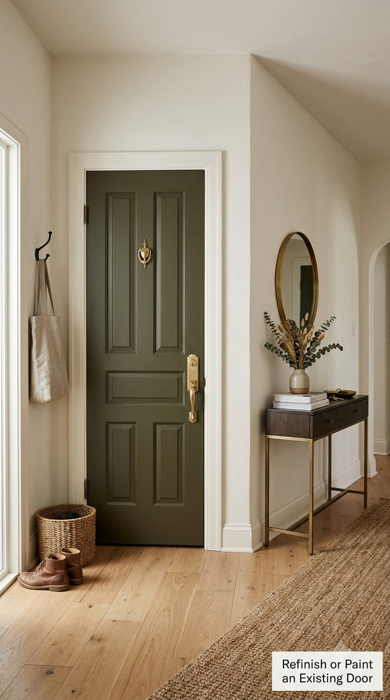 Refinish or Paint an Existing Door