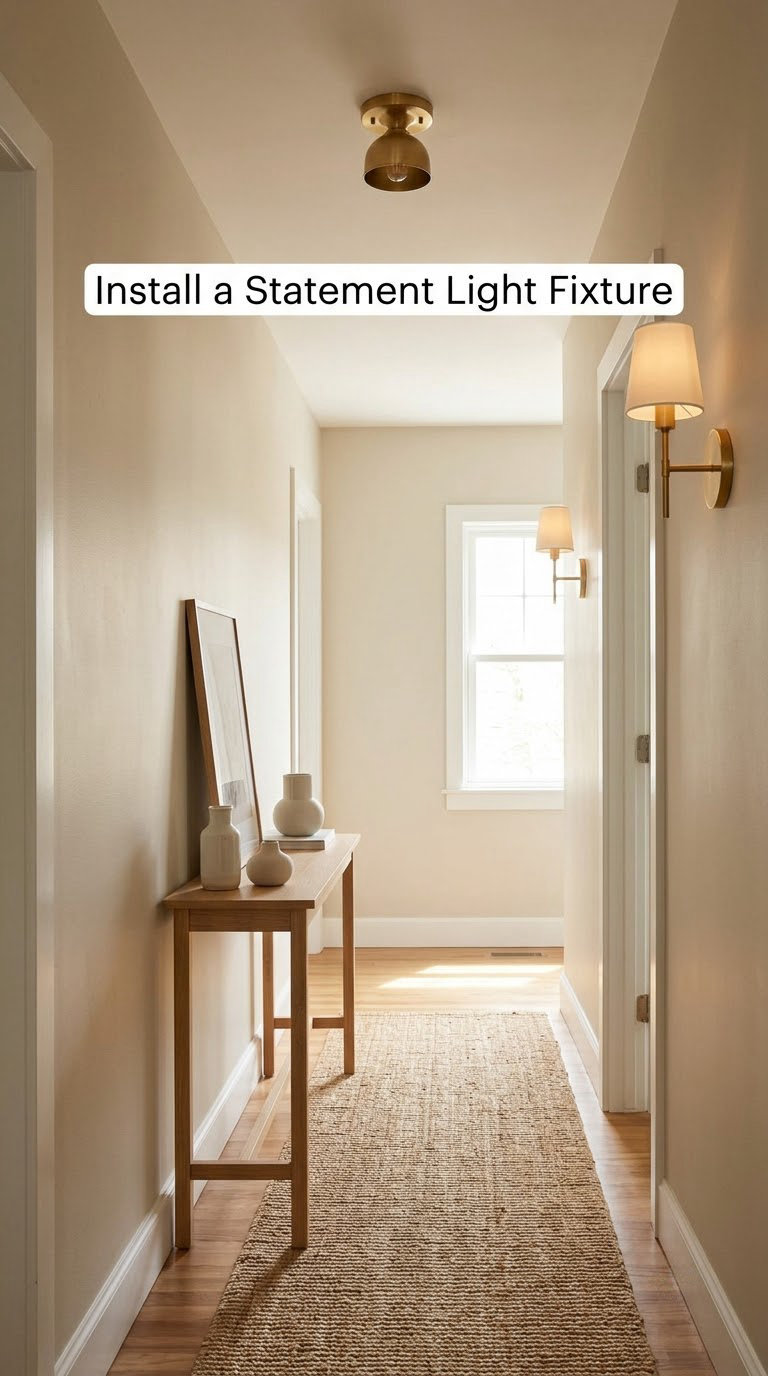 Install a Statement Light Fixture