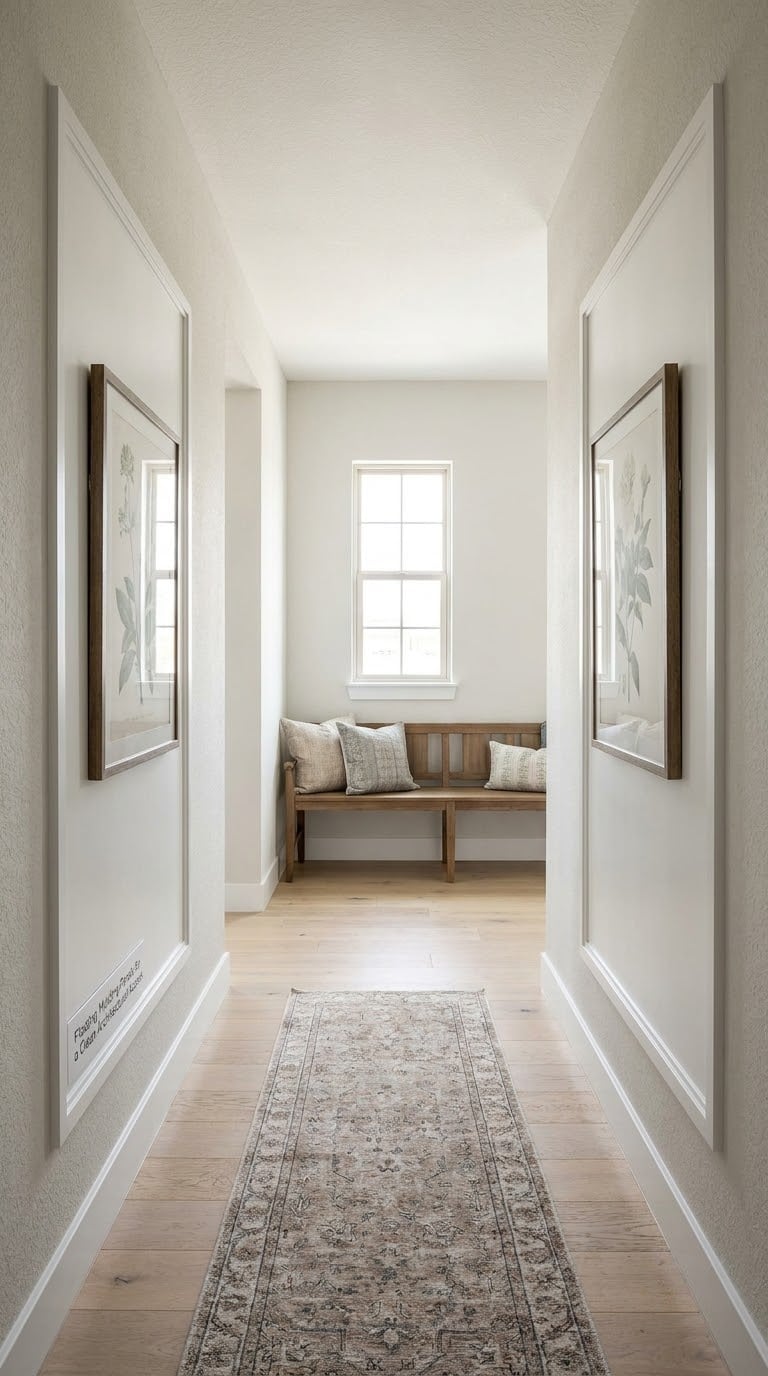 Floating Molding Panels for a Clean Architectural Accent