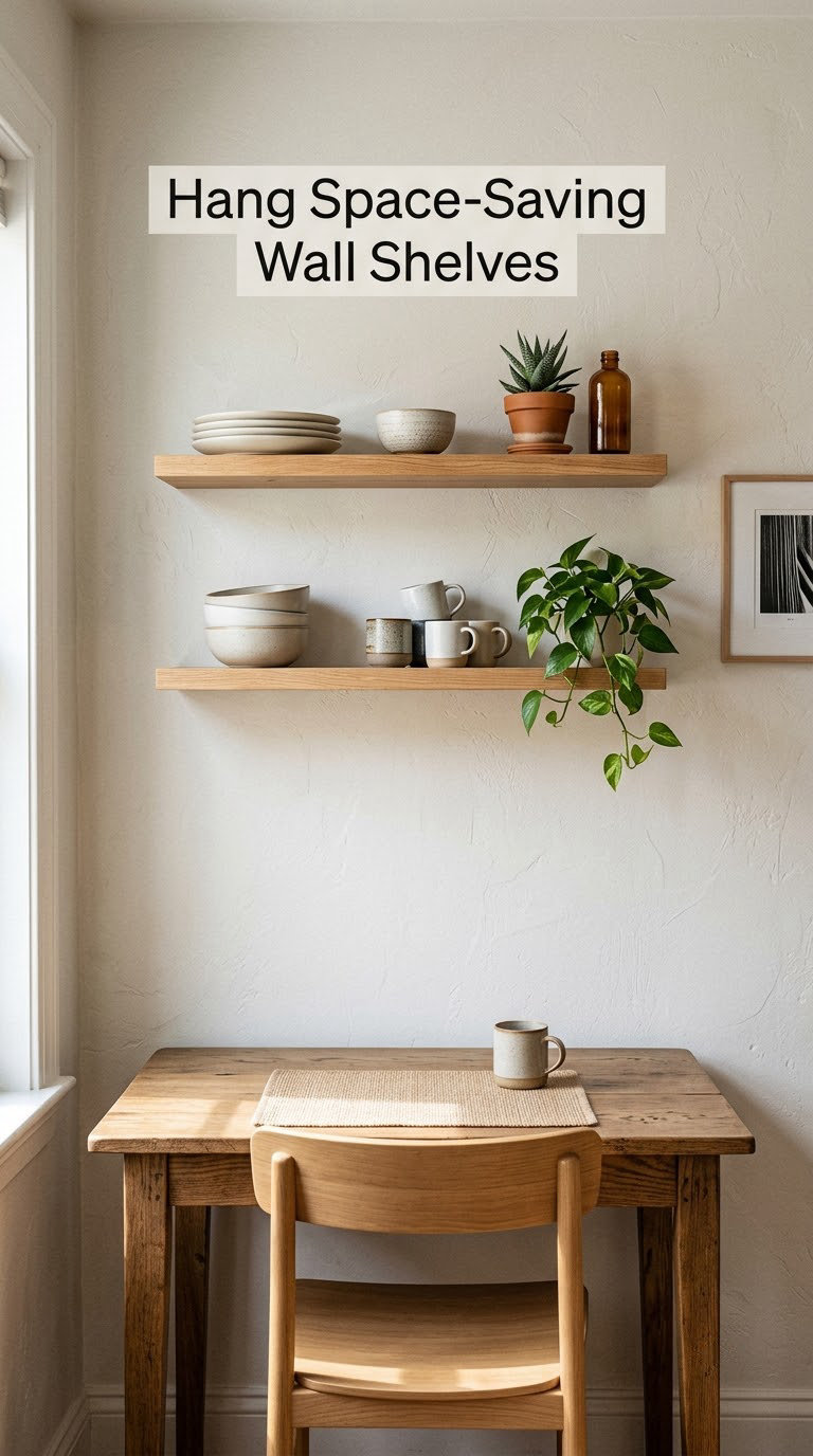 Hang Space-Saving Wall Shelves