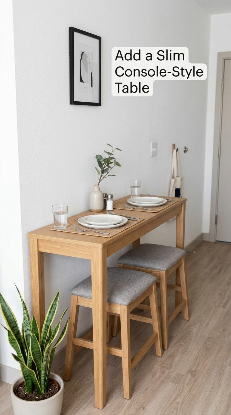 Add a Slim Console-Style Table