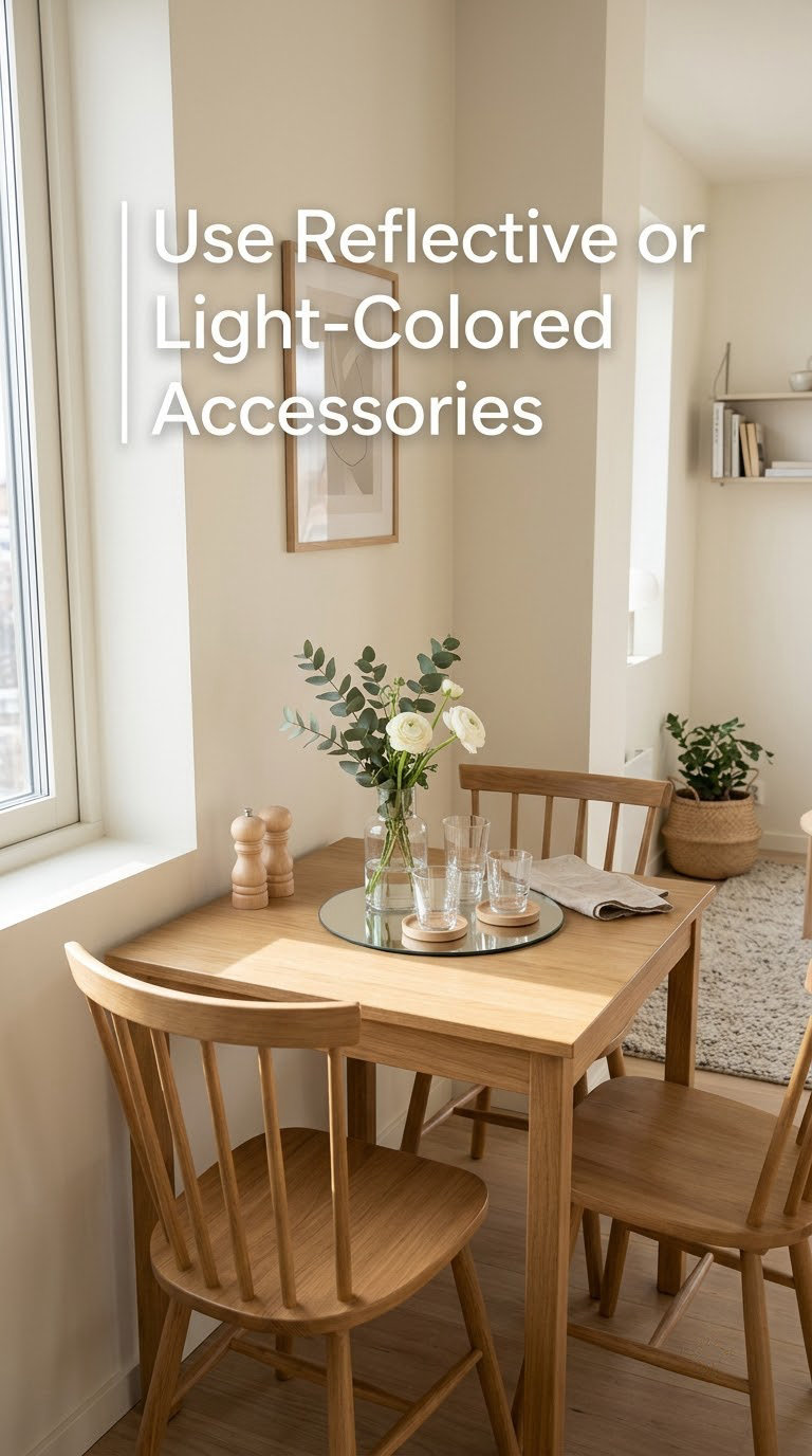 Use Reflective or Light-Colored Accessories