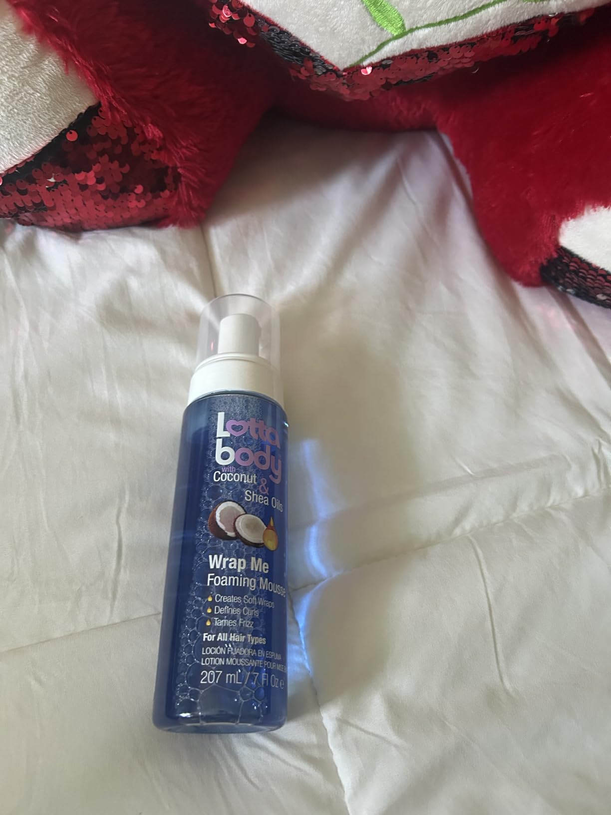 Lottabody Coconut & Shea Wrap Me Foaming Mousse, 7 oz customer photo 2