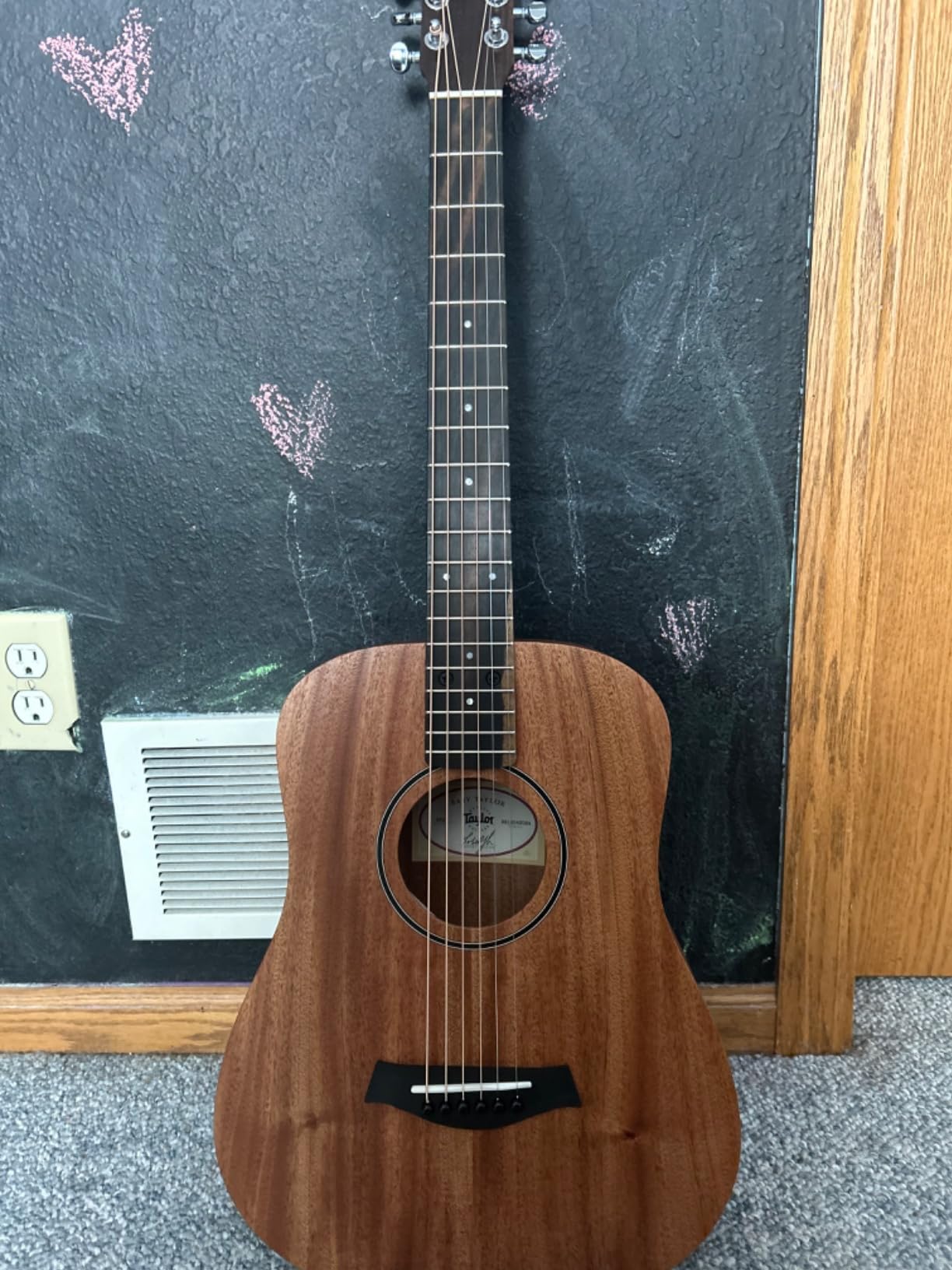 Taylor Baby Mahogany BT2 Left-Handed Acoustic Guitar - Natural Mahogany customer photo 1