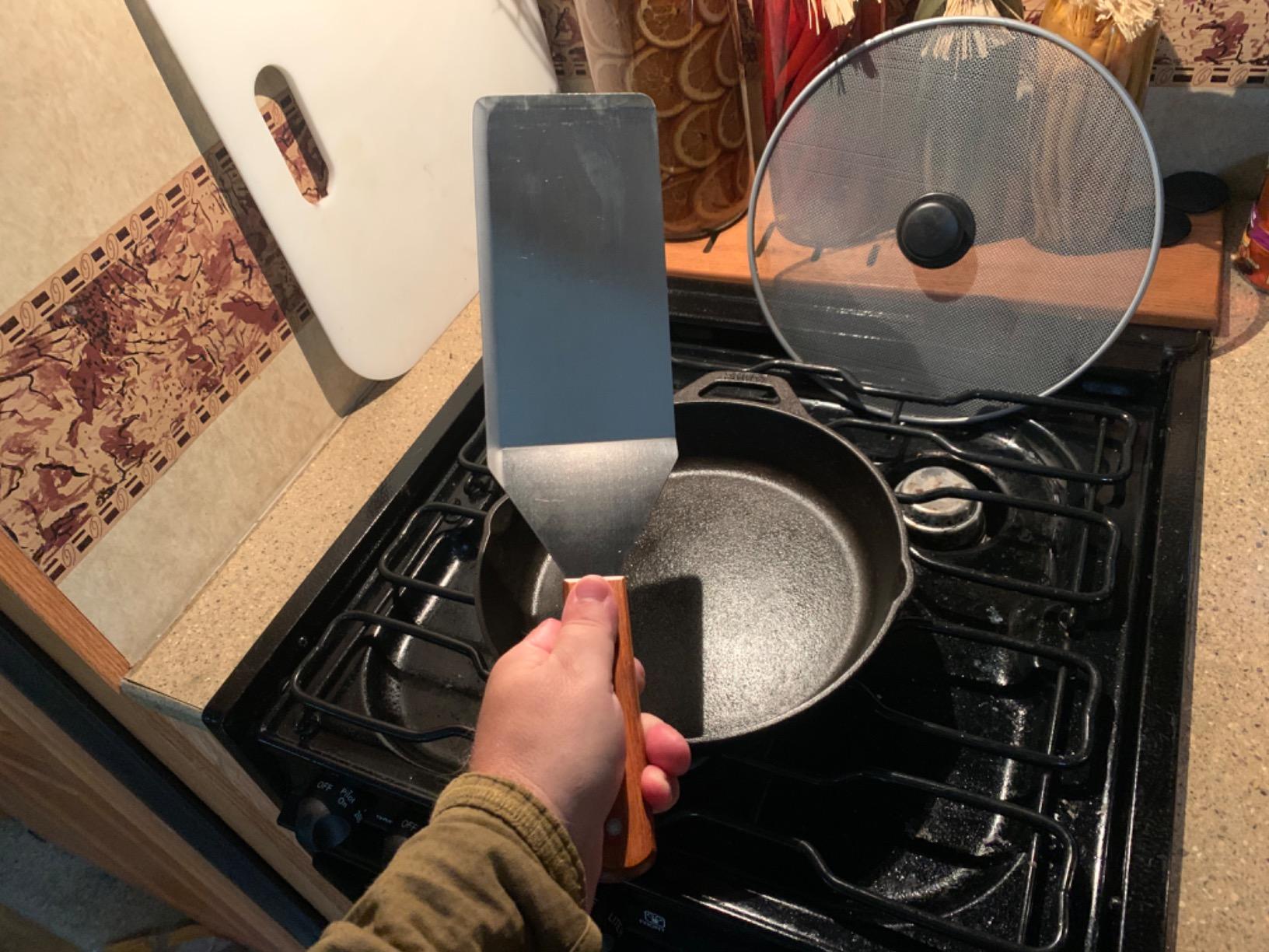 New Star Foodservice 16 Inch Grill Turner, Stainless Steel Spatula customer photo 2